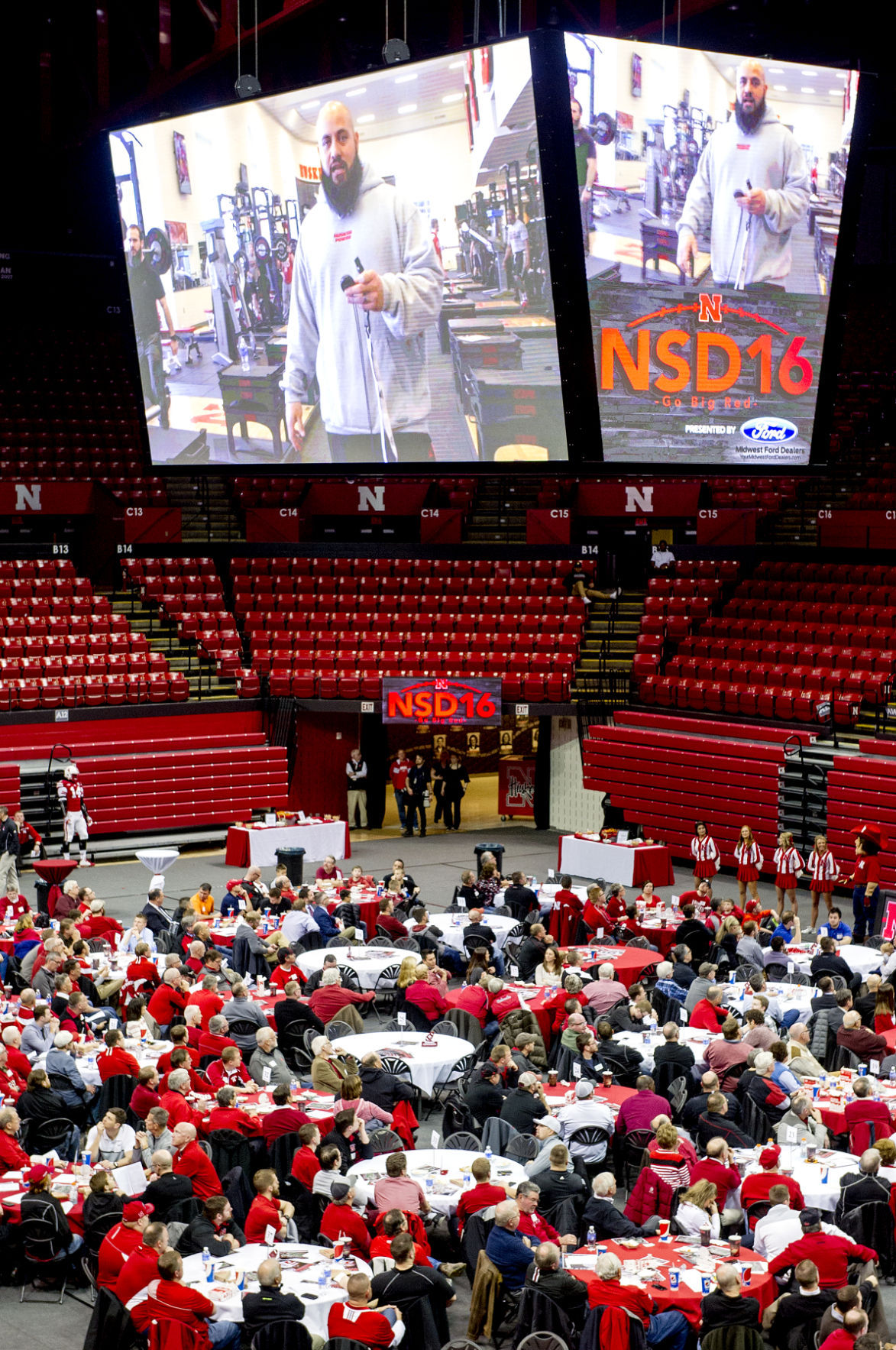 Big Red Bash at Devaney Sports Center, 2.4.16